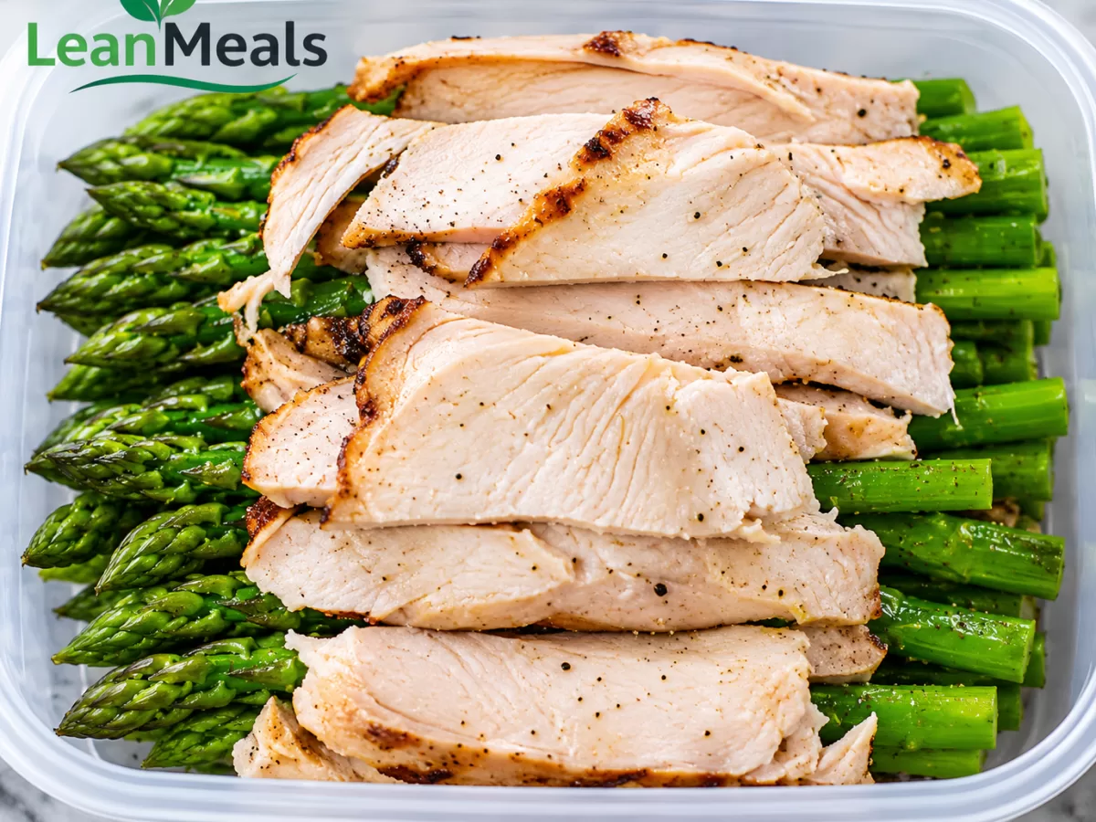 Turkey Breast With Asparagus